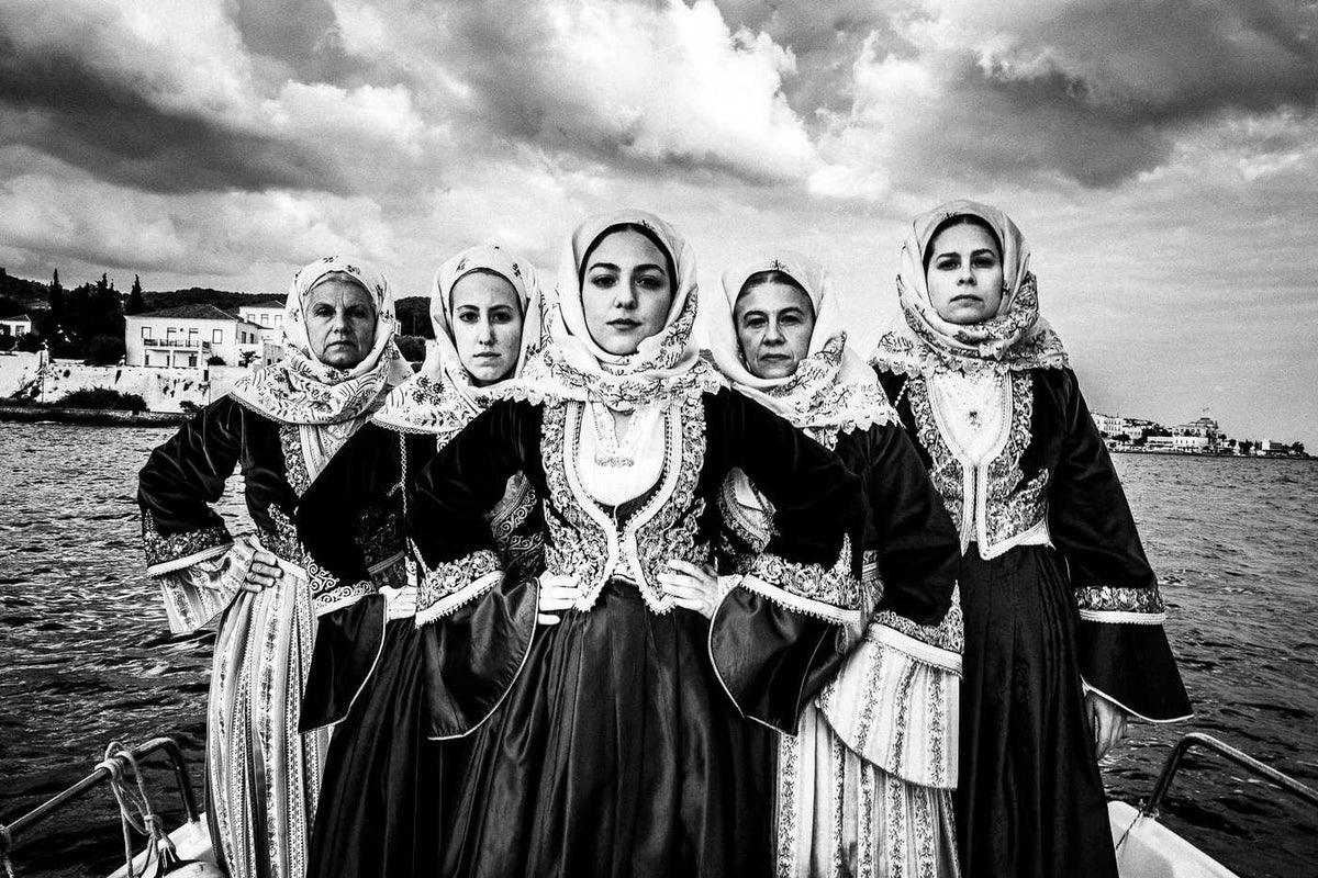 Bouboulines of Spetses by photographer George Tatakis. Explore Greece's tradition.