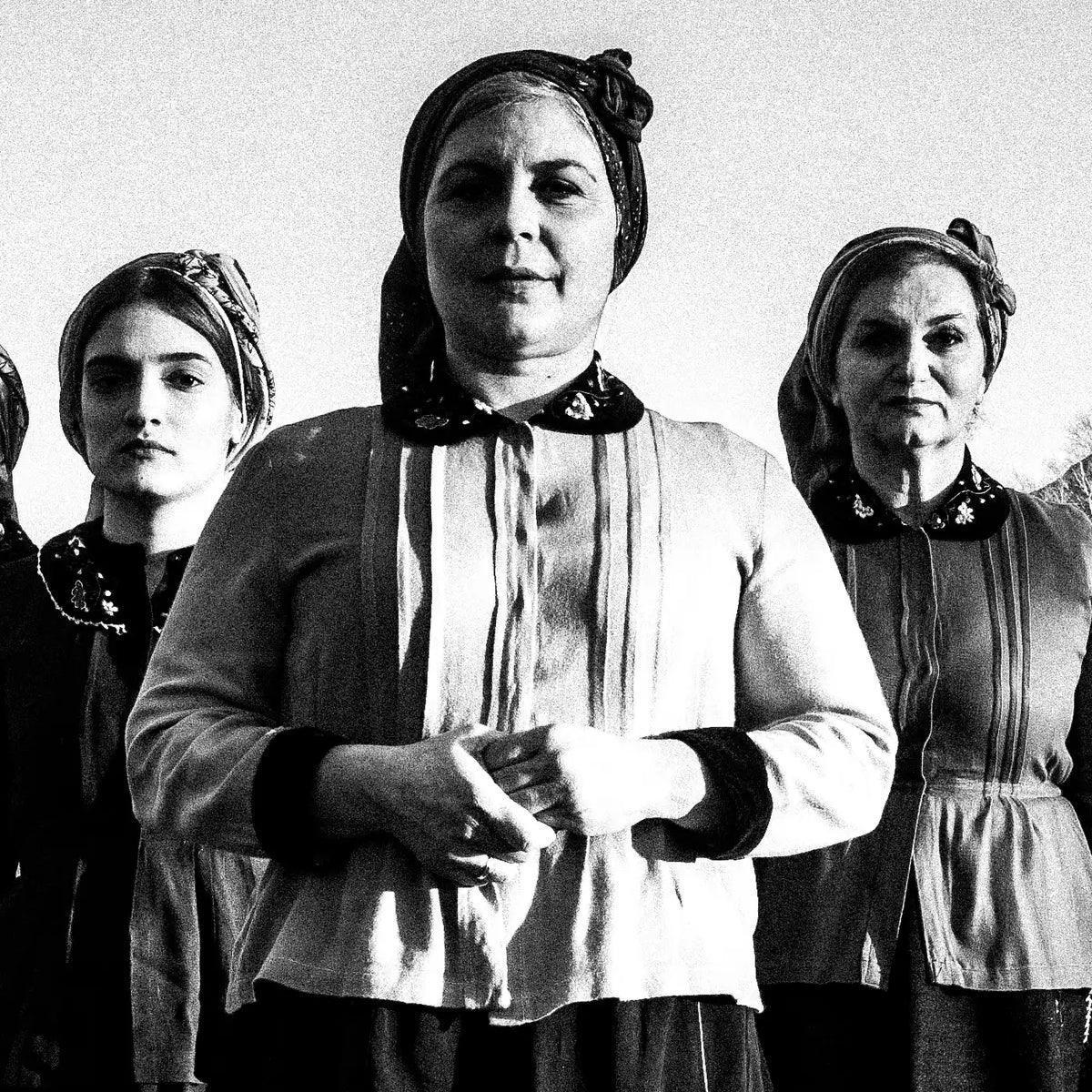 Black and White Photography Wall Art Greece | Costumes of Divri Phthiotis Greece by George Tatakis - detailed view