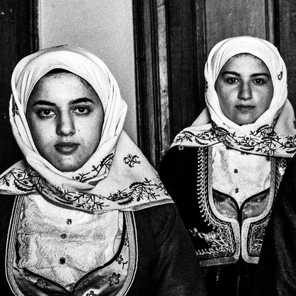Black and White Photography Wall Art Greece | Costumes of Geraki in a traditional home Lakonia Peloponnese by George Tatakis - detailed view