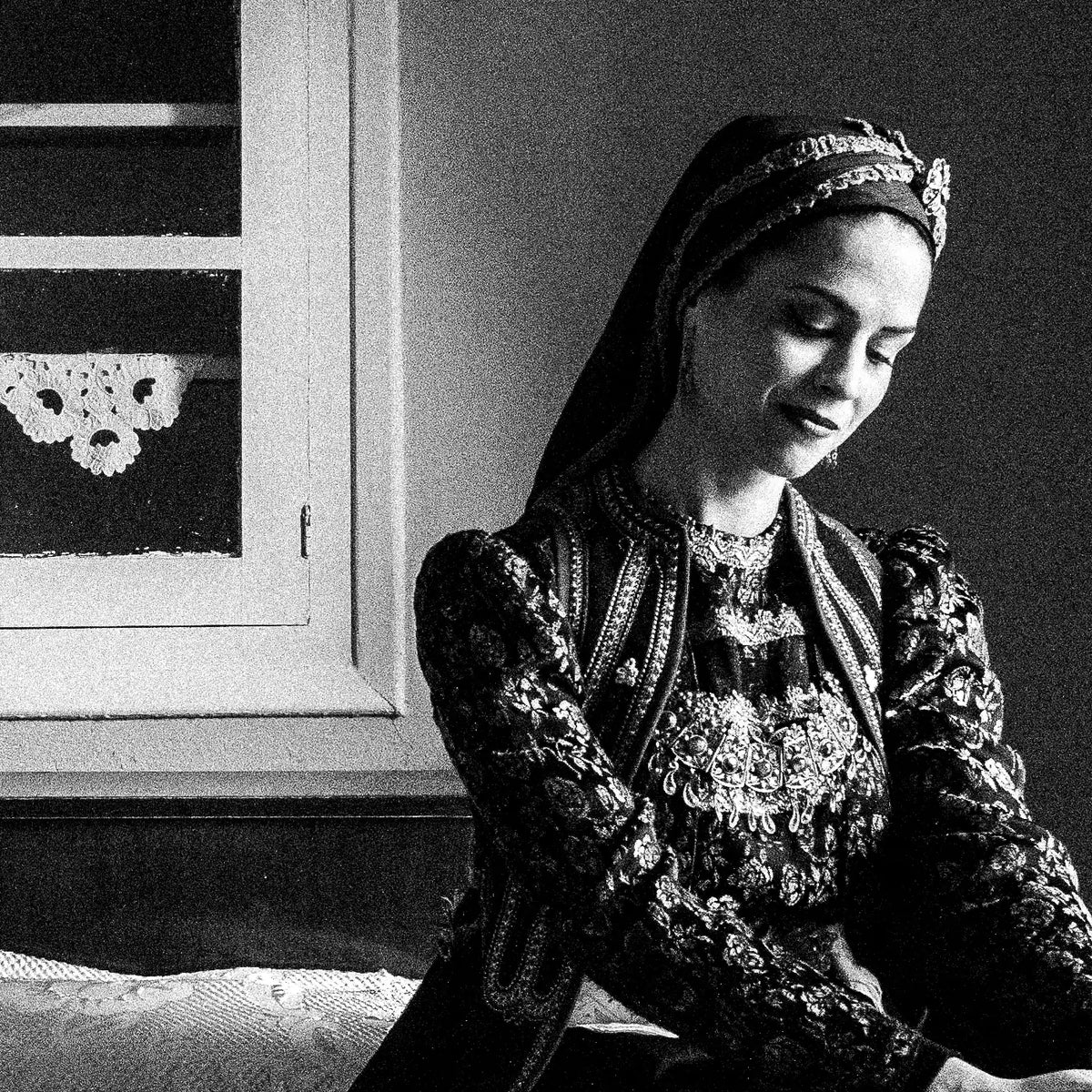 Black and White Photography Wall Art Greece | Kallarytes costume at Ioannina Epirus by George Tatakis - detailed view