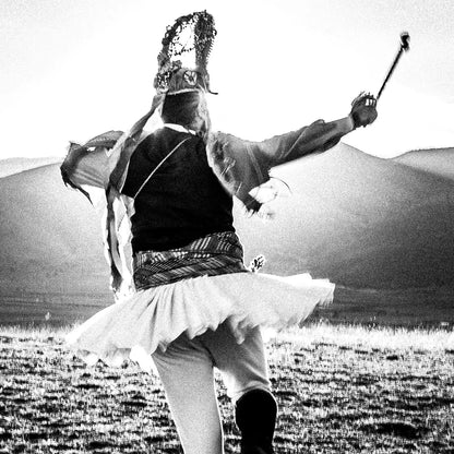 Black and White Photography Wall Art Greece | Kotsamania in Tetralofos Kozani W. Macedonia by George Tatakis - detailed view