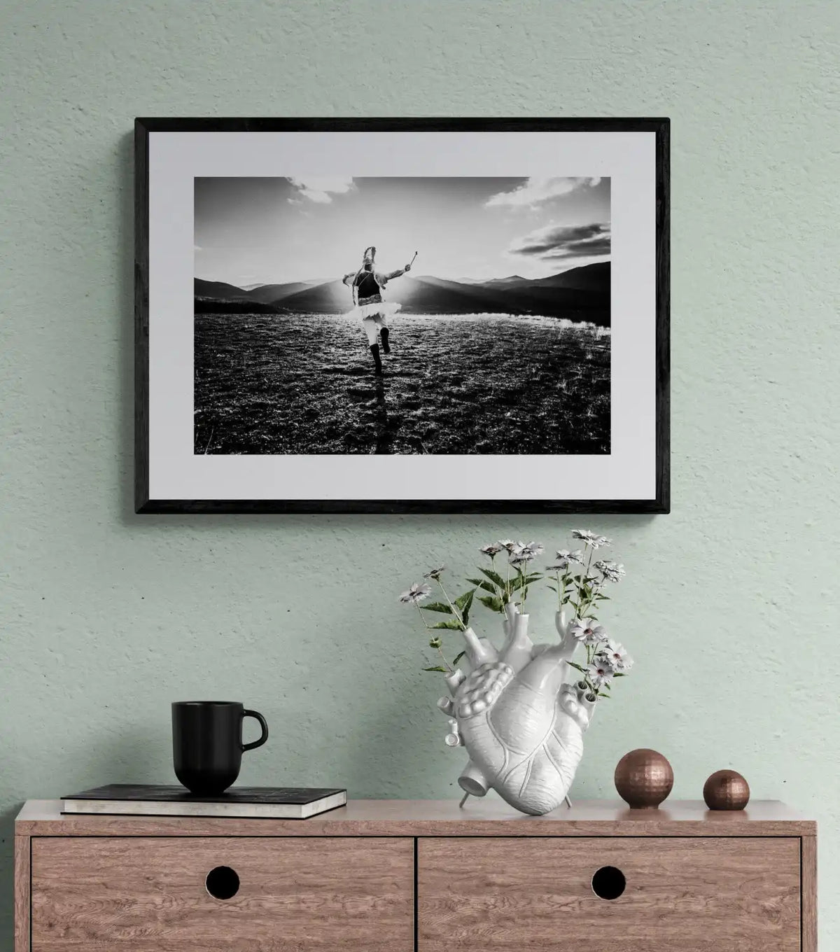 Black and White Photography Wall Art Greece | Kotsamania in Tetralofos Kozani W. Macedonia by George Tatakis - single framed photo