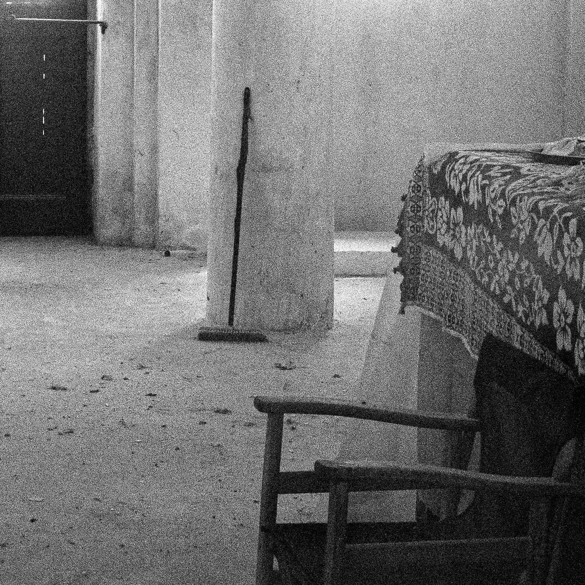 Black and White Photography Wall Art Greece | Church interior in Kastellorizon Dodecanese by George Tatakis - detailed view