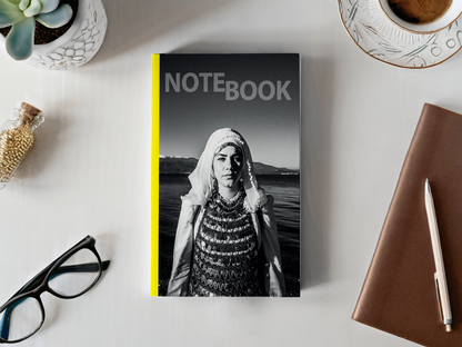 Black and White Notebooks & Notepads By George Tatakis | Greece | George Tatakis’ Journal Notebook - 120 page