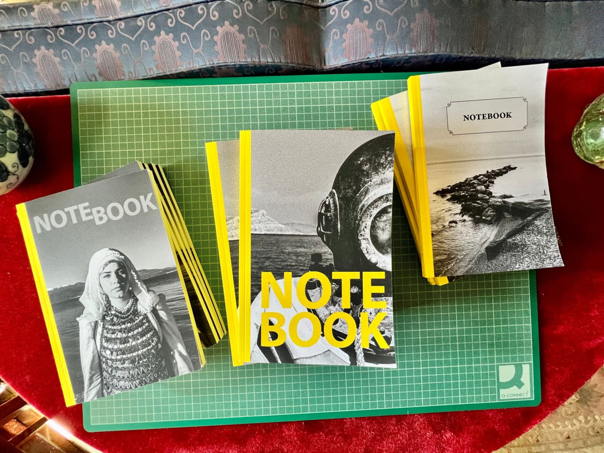Black and White Notebooks & Notepads By George Tatakis | Greece | George Tatakis’ Journal Notebook - 120 page