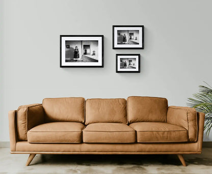 Black and White Photography Wall Art Greece | Husband & wife Mani Thrace by George Tatakis - framing options