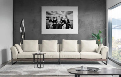 Black and White Photography Wall Art Greece | Limited Edition numbered signed. Bouboulina dresses in Spetses