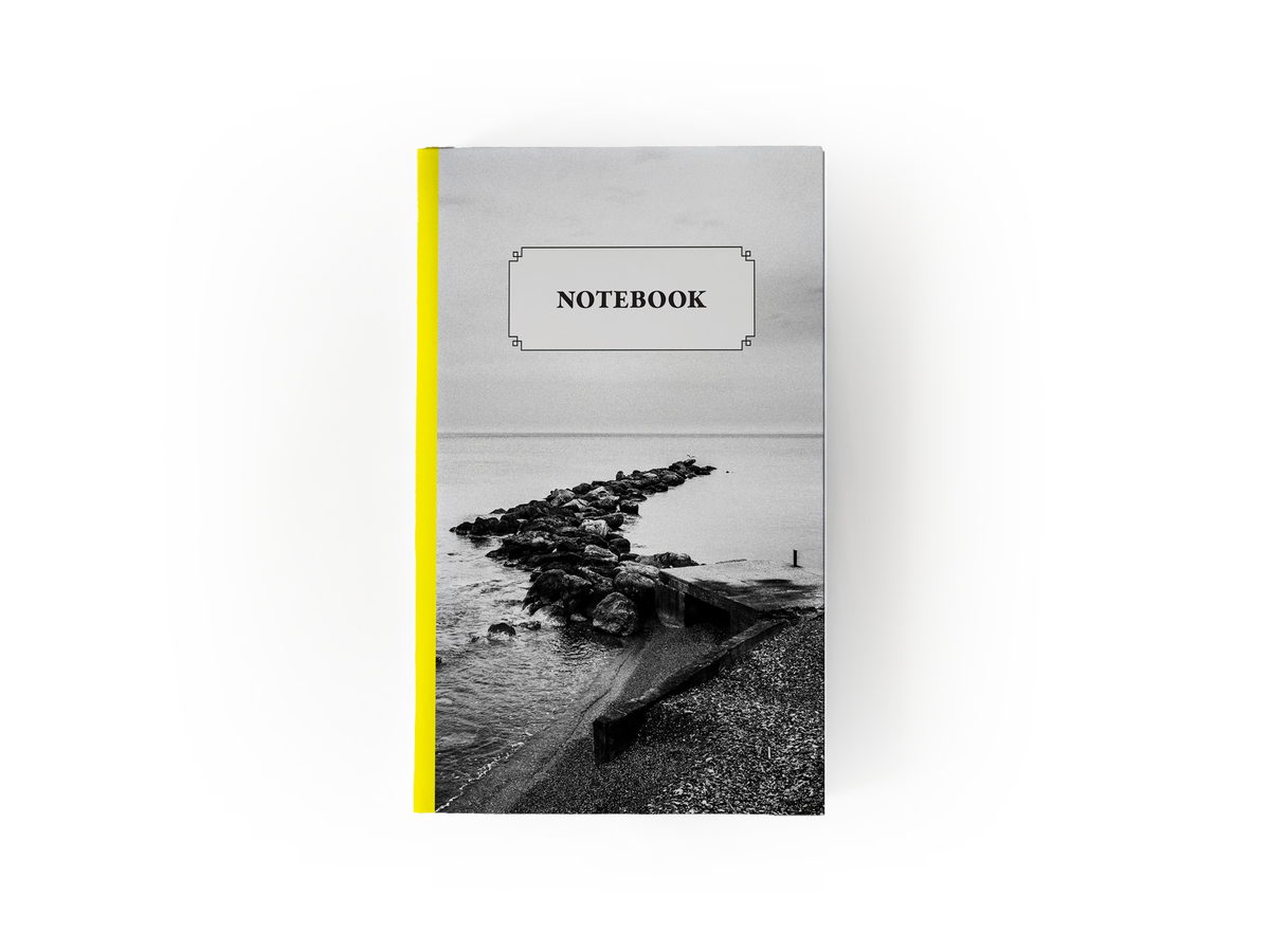 Black and White Notebooks & Notepads By George Tatakis | Greece | George Tatakis’ Journal Notebook - 120 page