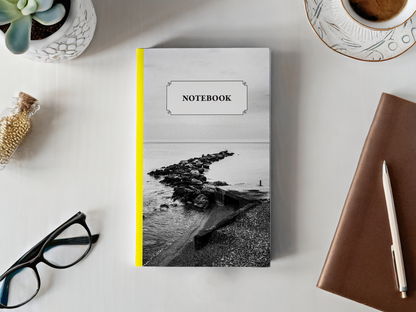 Black and White Notebooks & Notepads By George Tatakis | Greece | George Tatakis’ Journal Notebook - 120 page