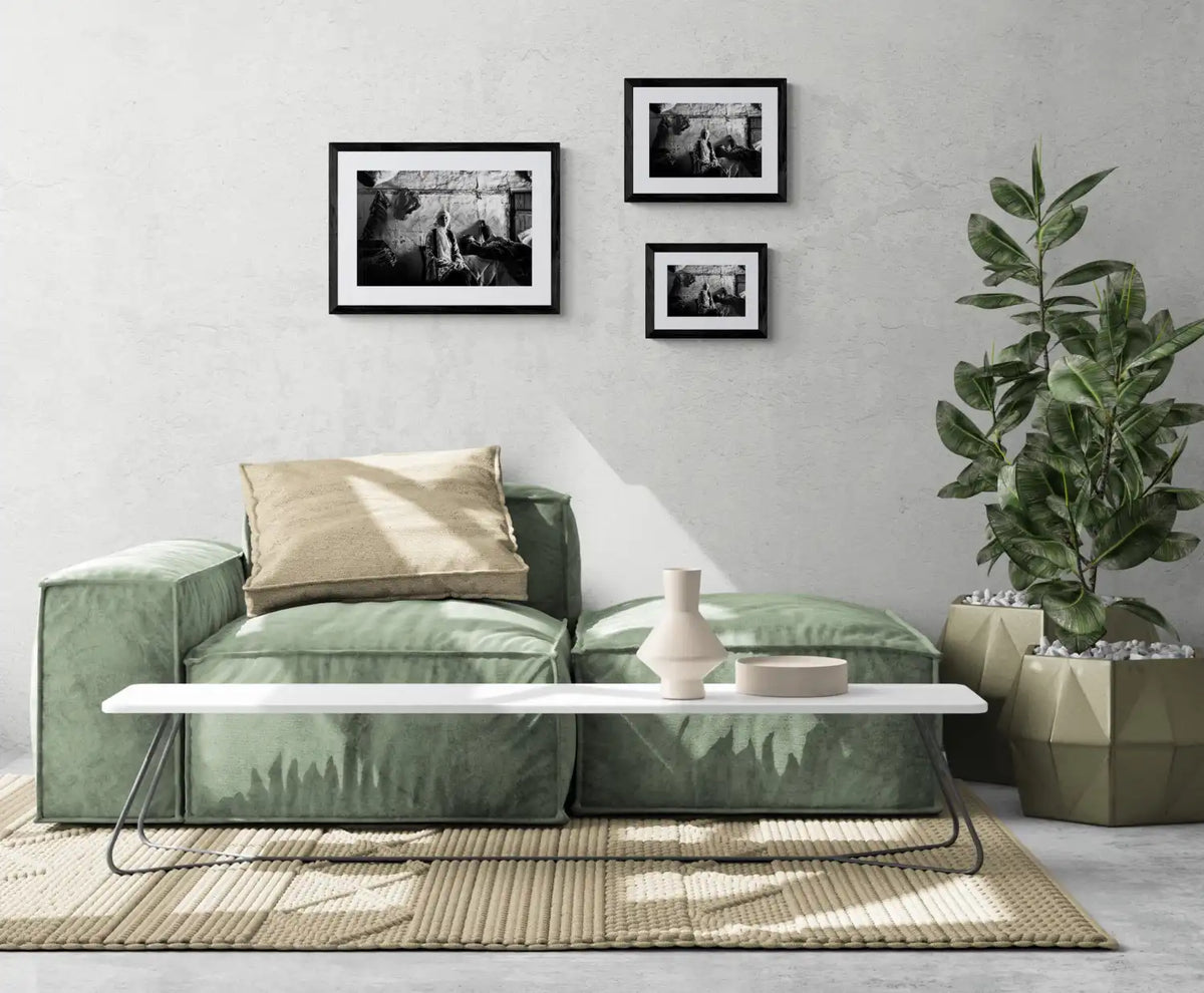 Black and White Photography Wall Art Greece | Costume of Vamvakou in a traditional home Lakonia Peloponnese by George Tatakis - framing options