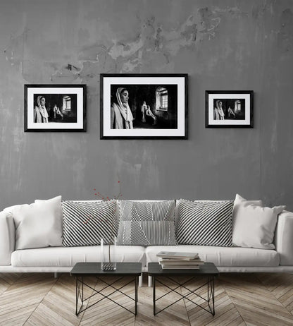 Black and White Photography Wall Art Greece | Elata costumes Mastichochorea Chios island Greece by George Tatakis - framing options