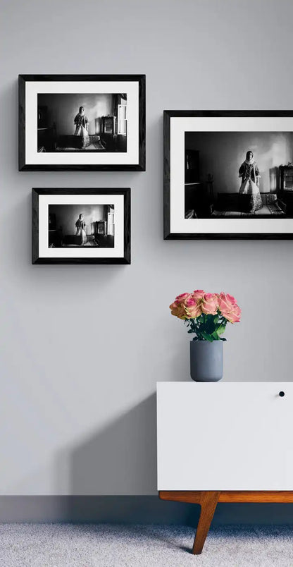 Black and White Photography Wall Art Greece | Costume of Kalyvia Attica by George Tatakis - framing options