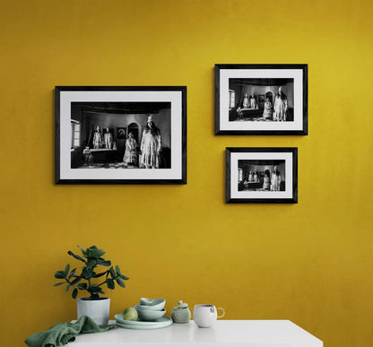 Black and White Photography Wall Art Greece | Thymiana costumes Agios Minas Chios island Greece by George Tatakis - framing options
