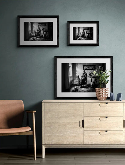 Black and White Photography Wall Art Greece | Costume of Divri Phthiotis Greece by George Tatakis - framing options