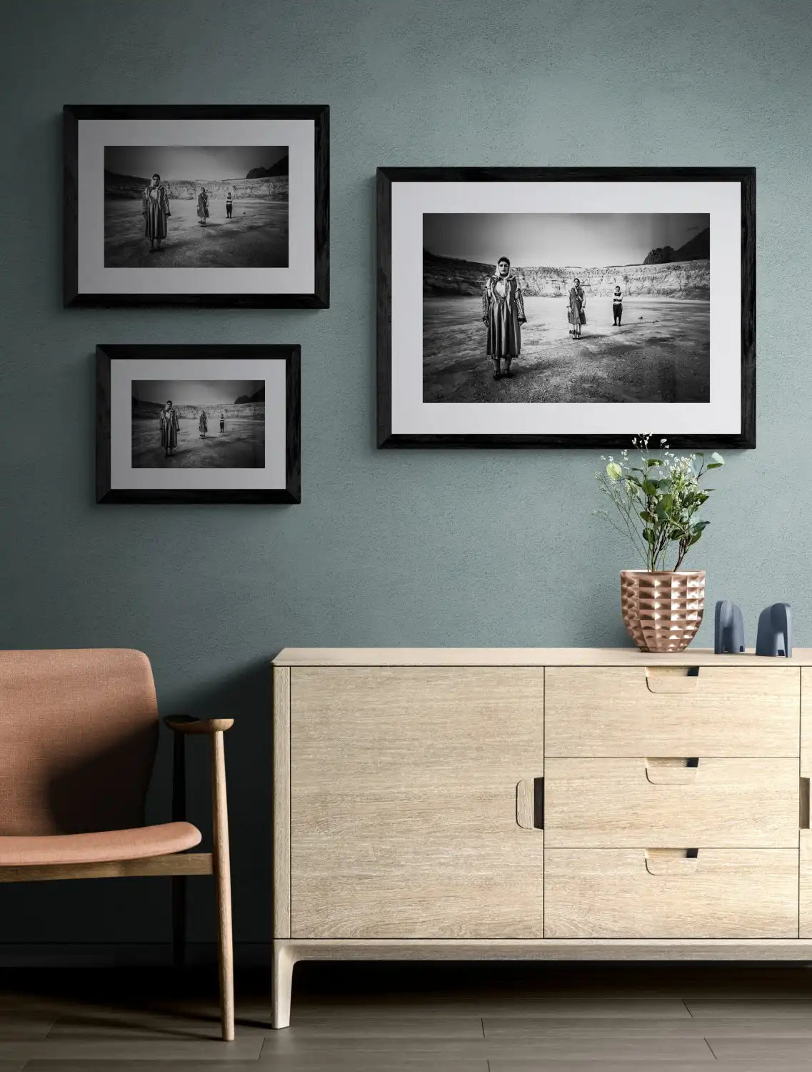 Black and White Photography Wall Art Greece | Costumes of Nisyros in the volcano Dodecanese Greece by George Tatakis - framing options