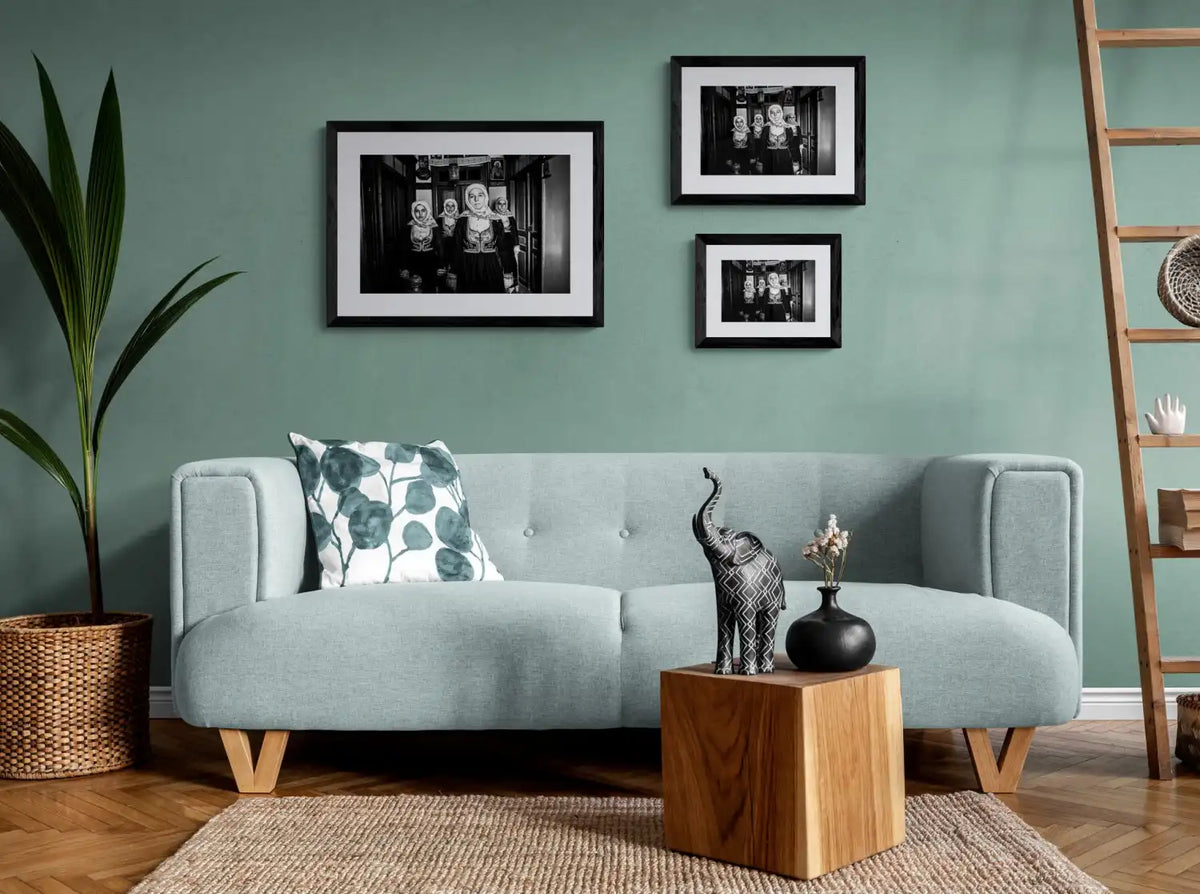 Black and White Photography Wall Art Greece | Costumes of Geraki in a traditional home Lakonia Peloponnese by George Tatakis - framing options