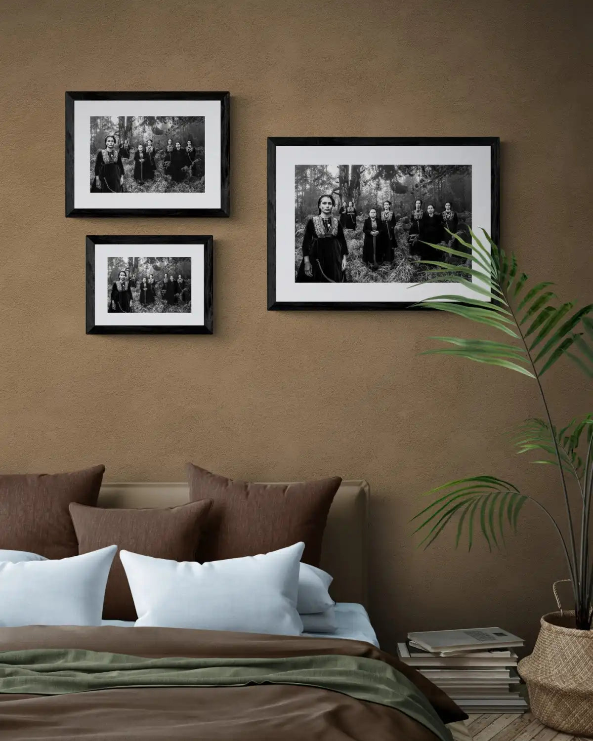 Black and White Photography Wall Art Greece | Costumes of Vlachi Seli Veria Macedonia by George Tatakis - framing options