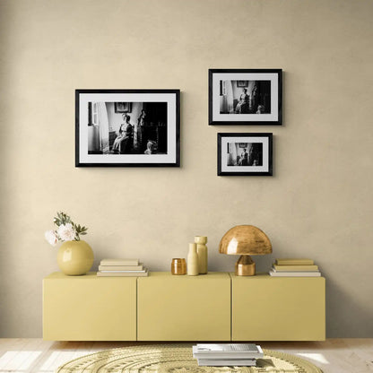 Black and White Photography Wall Art Greece | Costume of central Corfu island in a traditional home Ionian Sea by George Tatakis - framing options