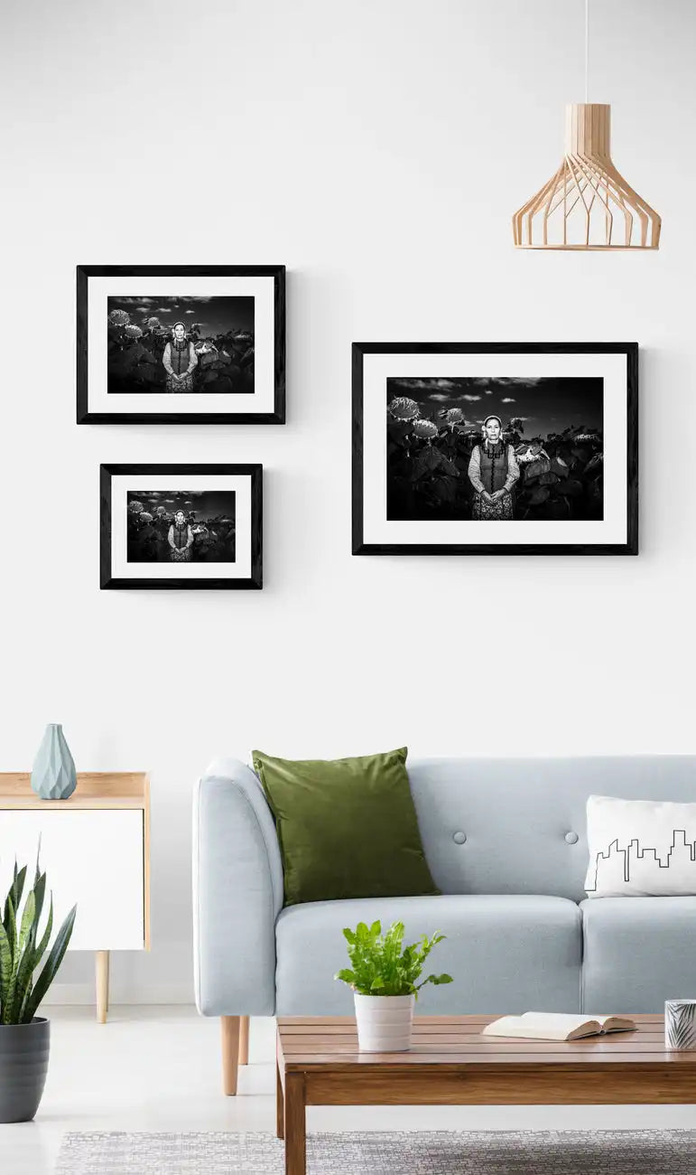 Black and White Photography Wall Art Greece | Costume of Vyssa Thrace by George Tatakis - framing options