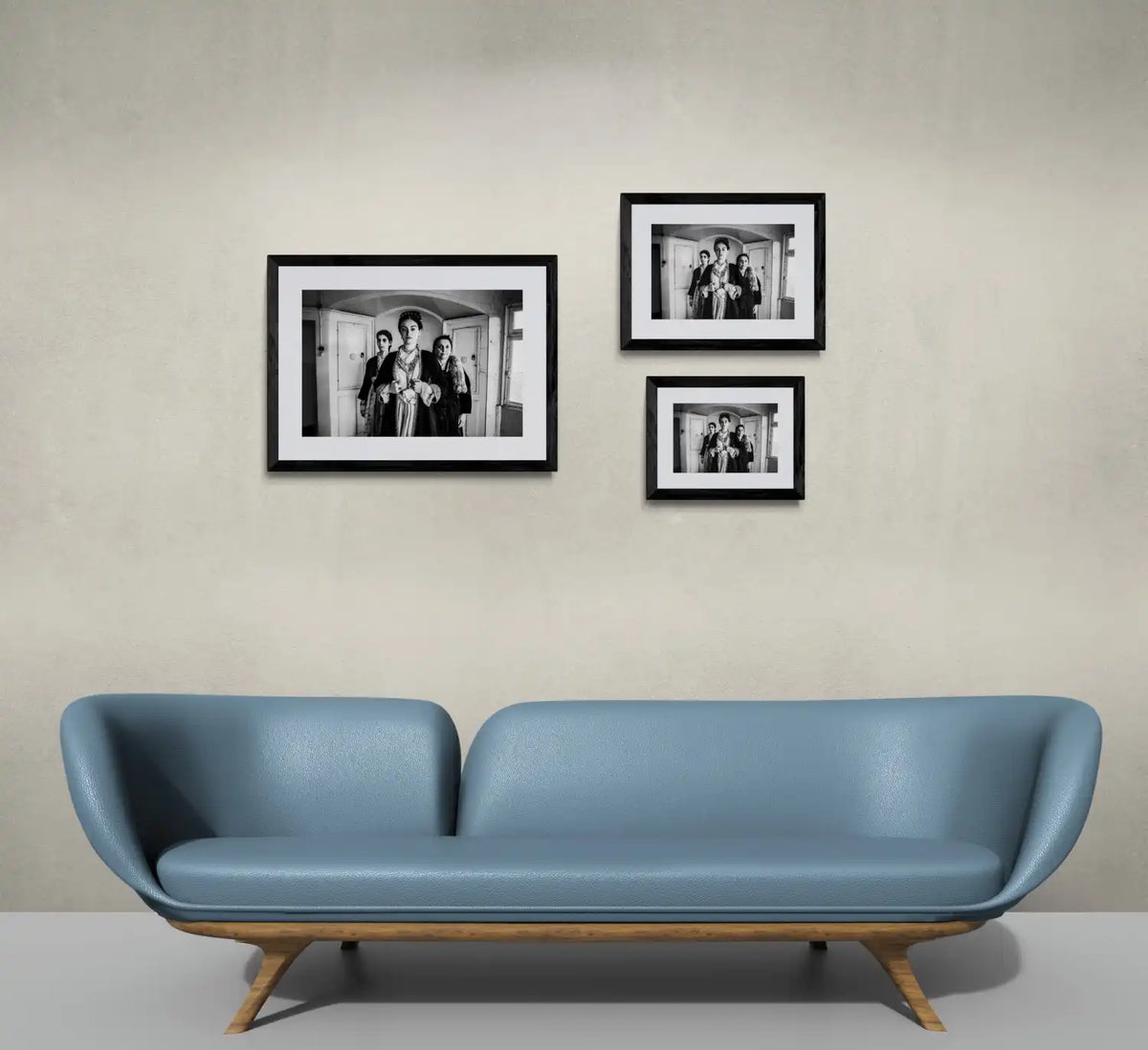 Black and White Photography Wall Art Greece | Costumes of Veria Macedonia by George Tatakis - framing options