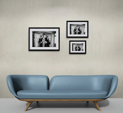 Black and White Photography Wall Art Greece | Costumes of Veria Macedonia by George Tatakis - framing options