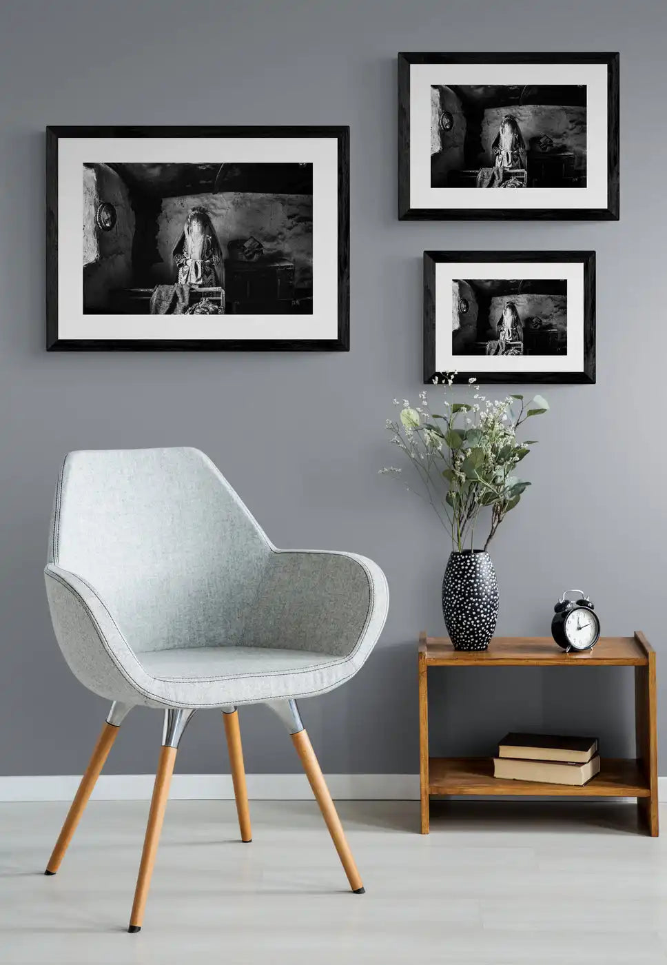 Black and White Photography Wall Art Greece | Bride at Isaakion Thrace by George Tatakis - framing options