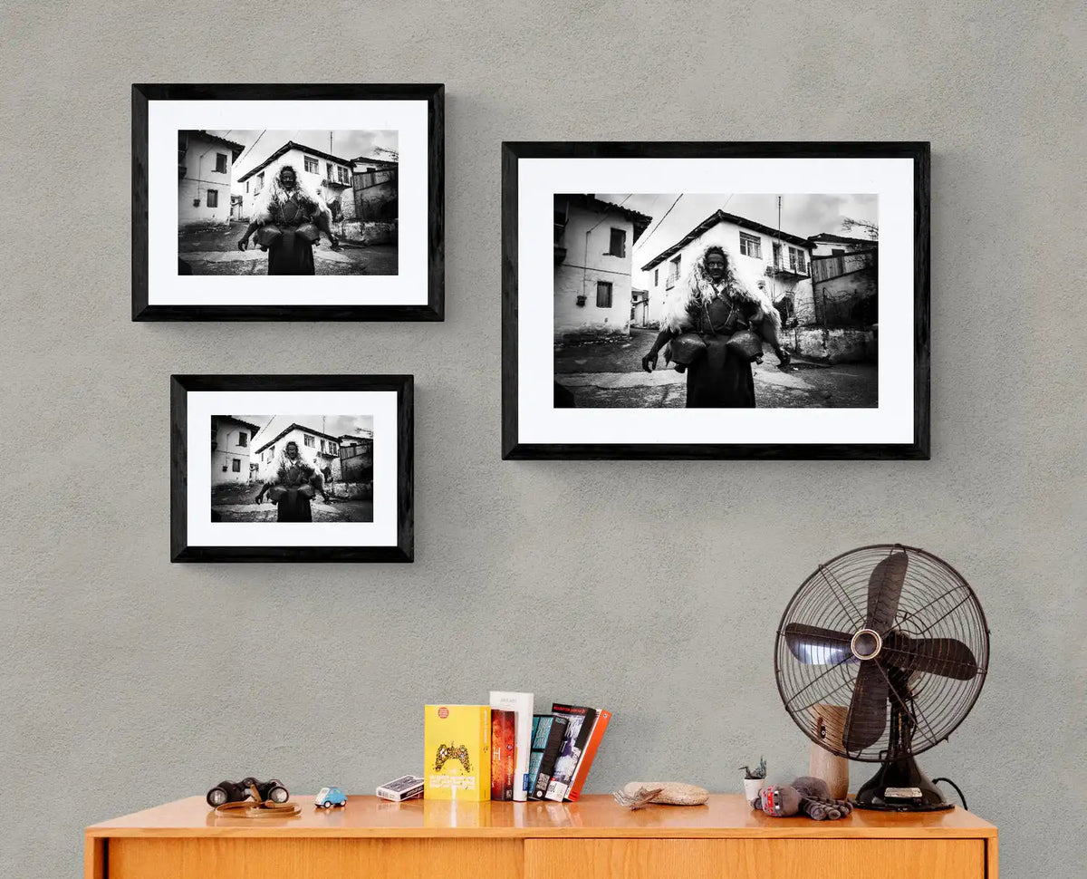 Black and White Photography Wall Art Greece | Arapis in Volax Drama by George Tatakis - framing options