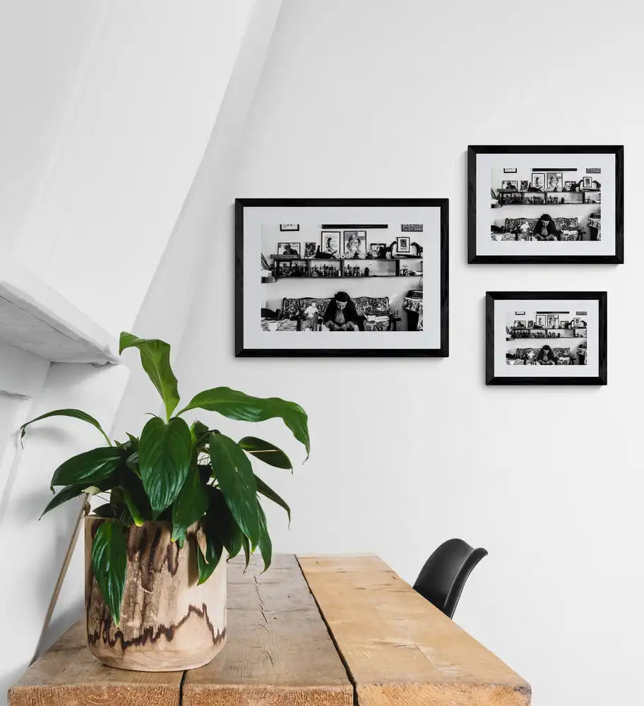 Black and White Photography Wall Art Greece | Avlona Olympos Karpathos Dodecanese by George Tatakis - framing options