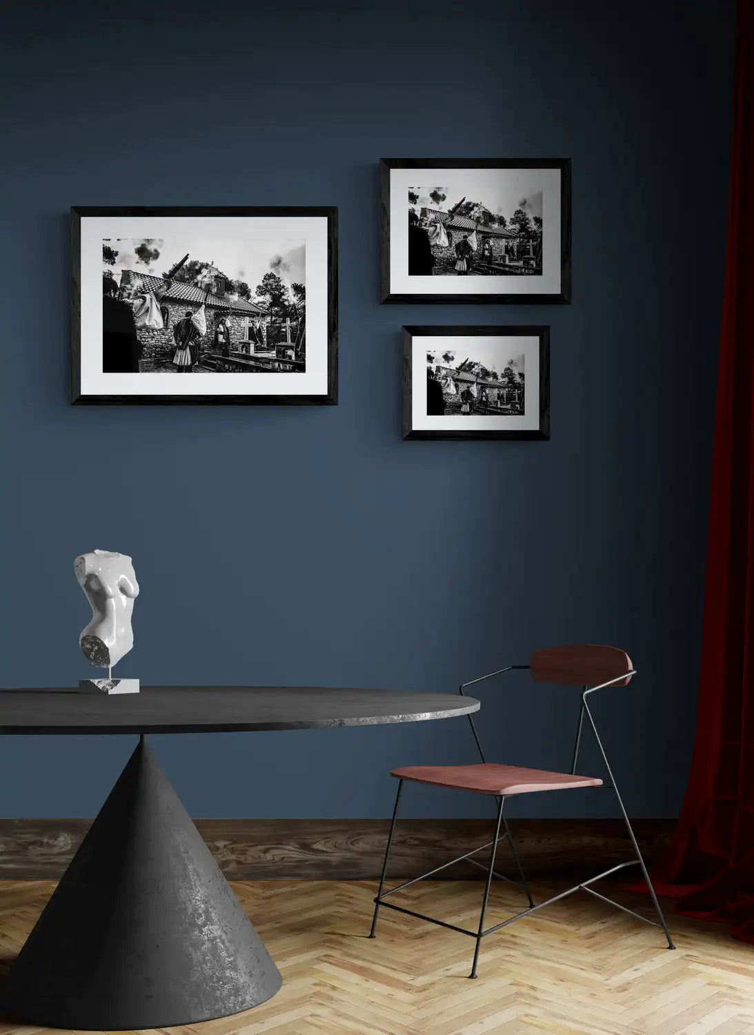 Black and White Photography Wall Art Greece | Agia Lavra Kalavryta Peloponnese - framing options