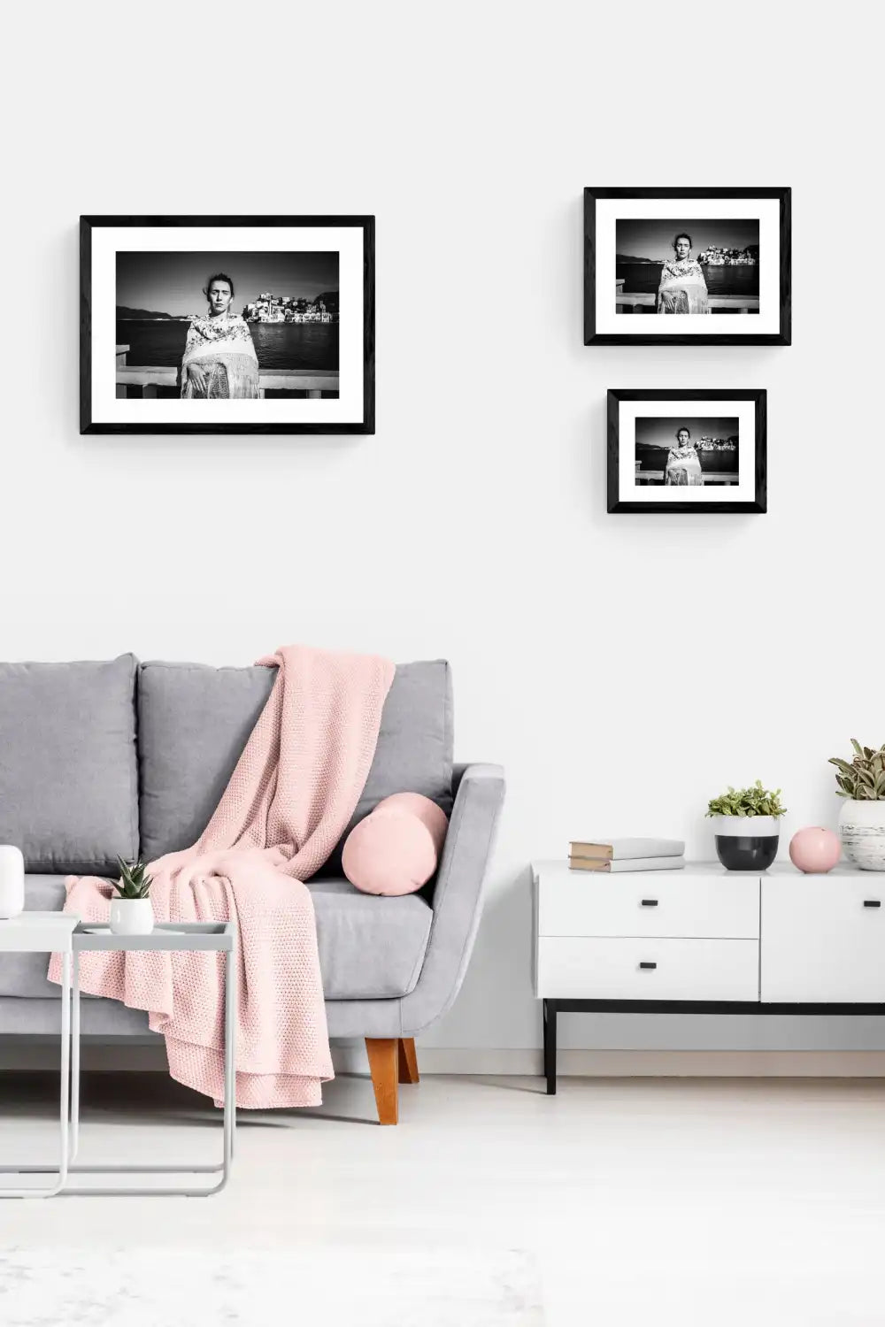 Black and White Photography Wall Art Greece | Costume of Kastellorizon island by the sea Dodecanese Greece by George Tatakis - framing options