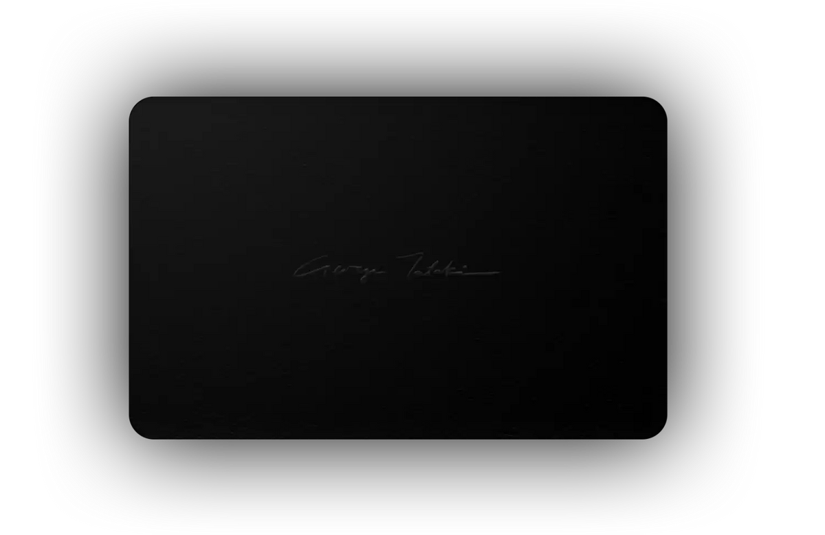 Black and White Gift Cards Wall Art Greece | George Tatakis Card
