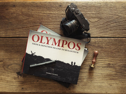 Black and White Coffee Table Photo Book By George Tatakis | Greece | Olympos - From Karpathos island to Byzantium | Worldwide Shipping