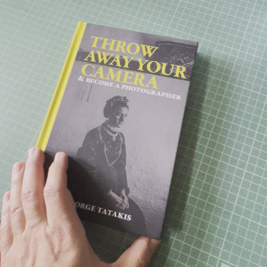 Black and White Photography Book By George Tatakis | Greece | Throw away your camera & become a photographer. Peak inside video