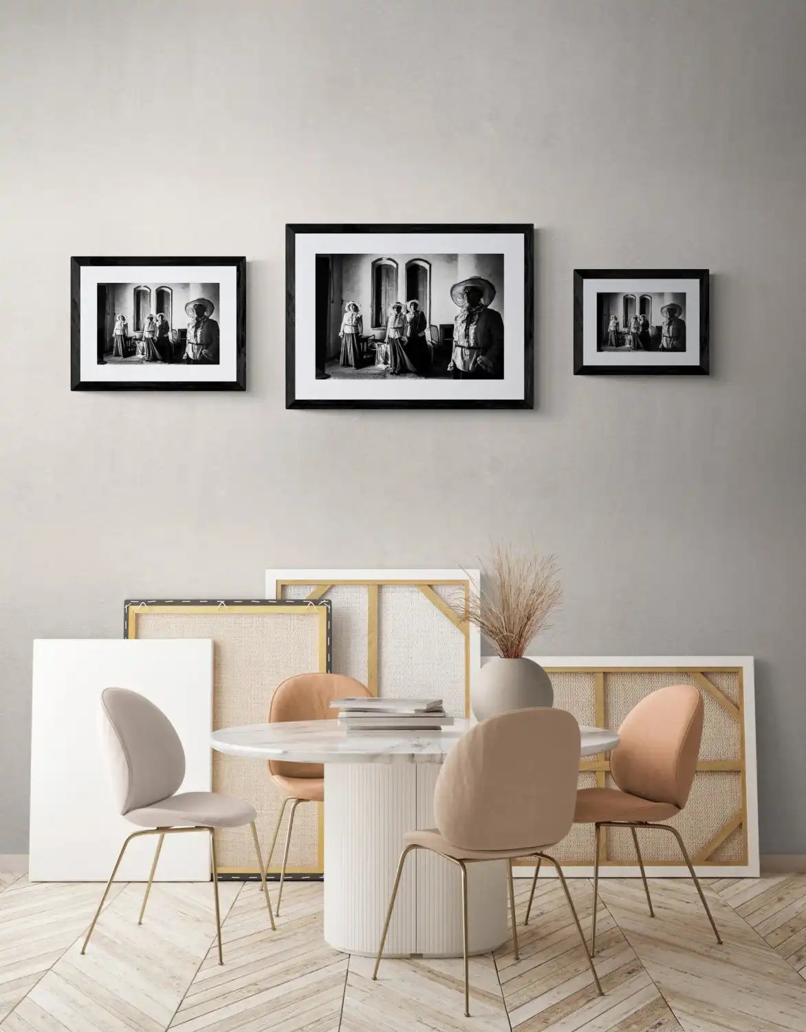 Black and White Photography Wall Art Greece | Kofinas costumes Leprosarium Chios island Greece by George Tatakis - framing options