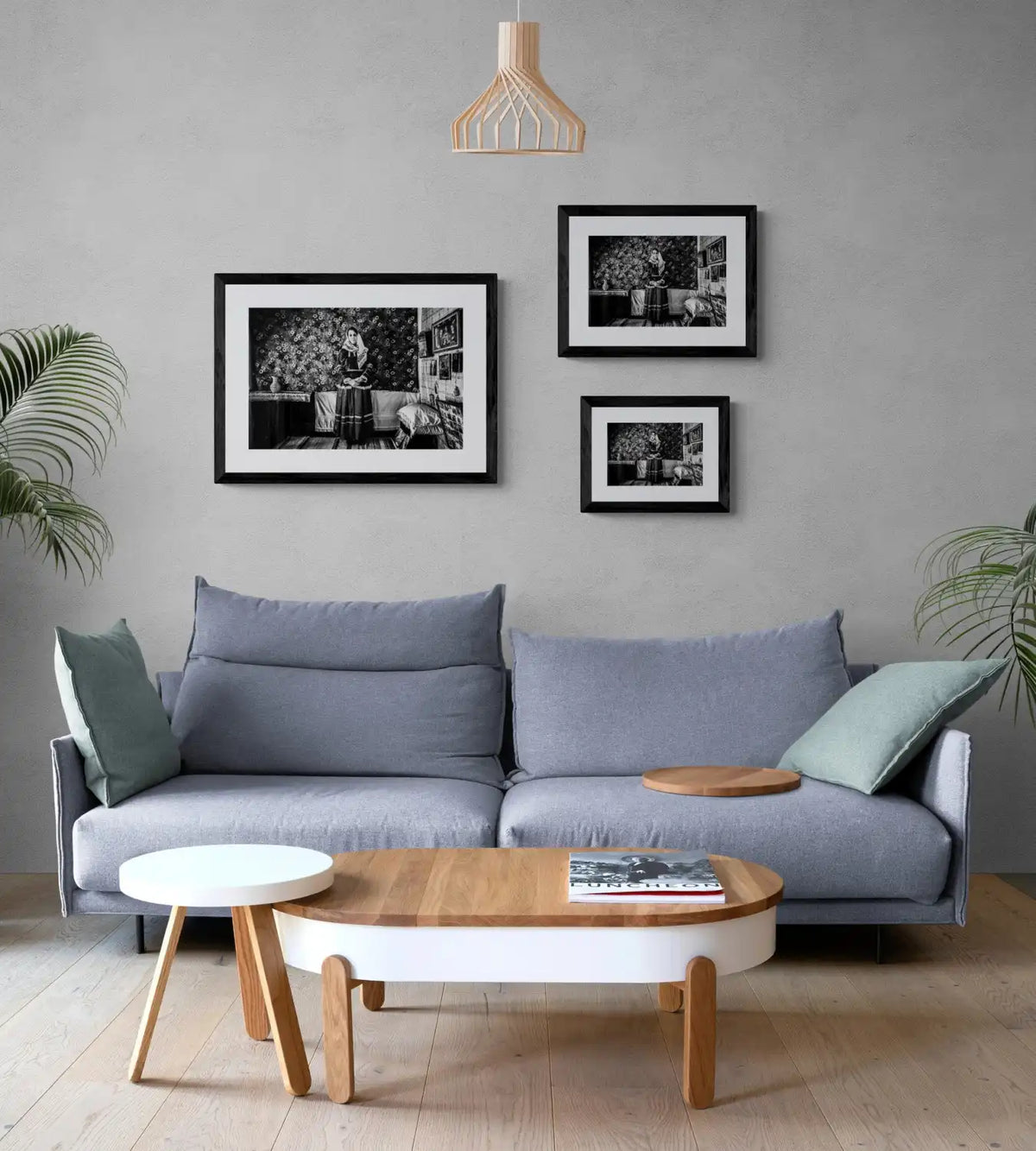 Black and White Photography Wall Art Greece | Traditional costume of Afantou in a local house Rhodes by George Tatakis - framing options