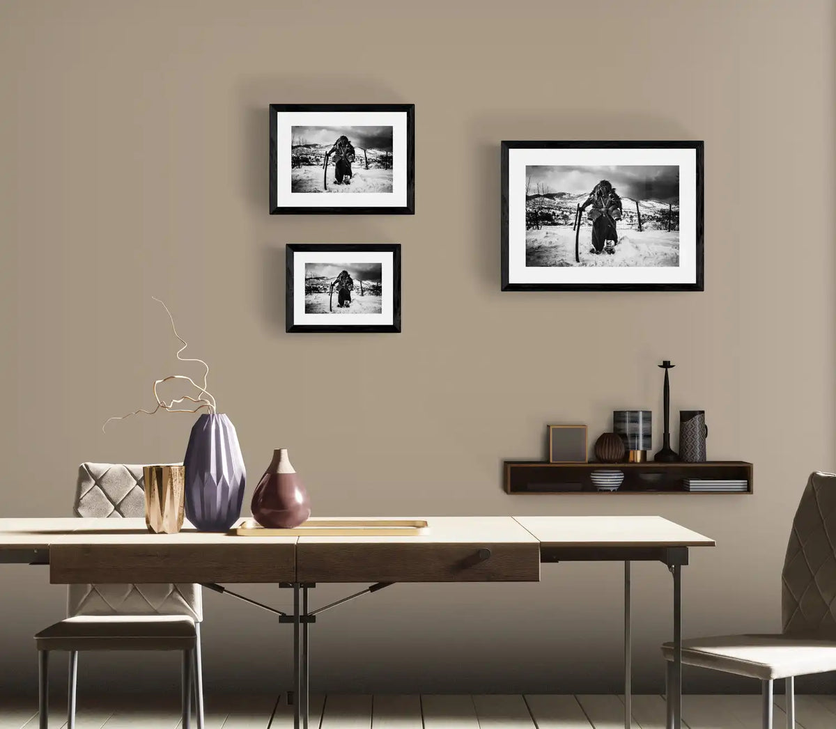 Black and White Photography Wall Art Greece | Arapis in Volax Drama by George Tatakis - framing options